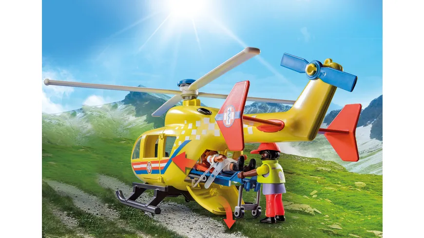 PLAYMOBIL 71203 - City Life - Rettungshelikopter