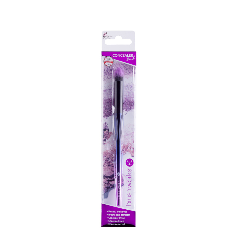 Brushworks Pinceau Anticernes HD Accessoire de maquillage