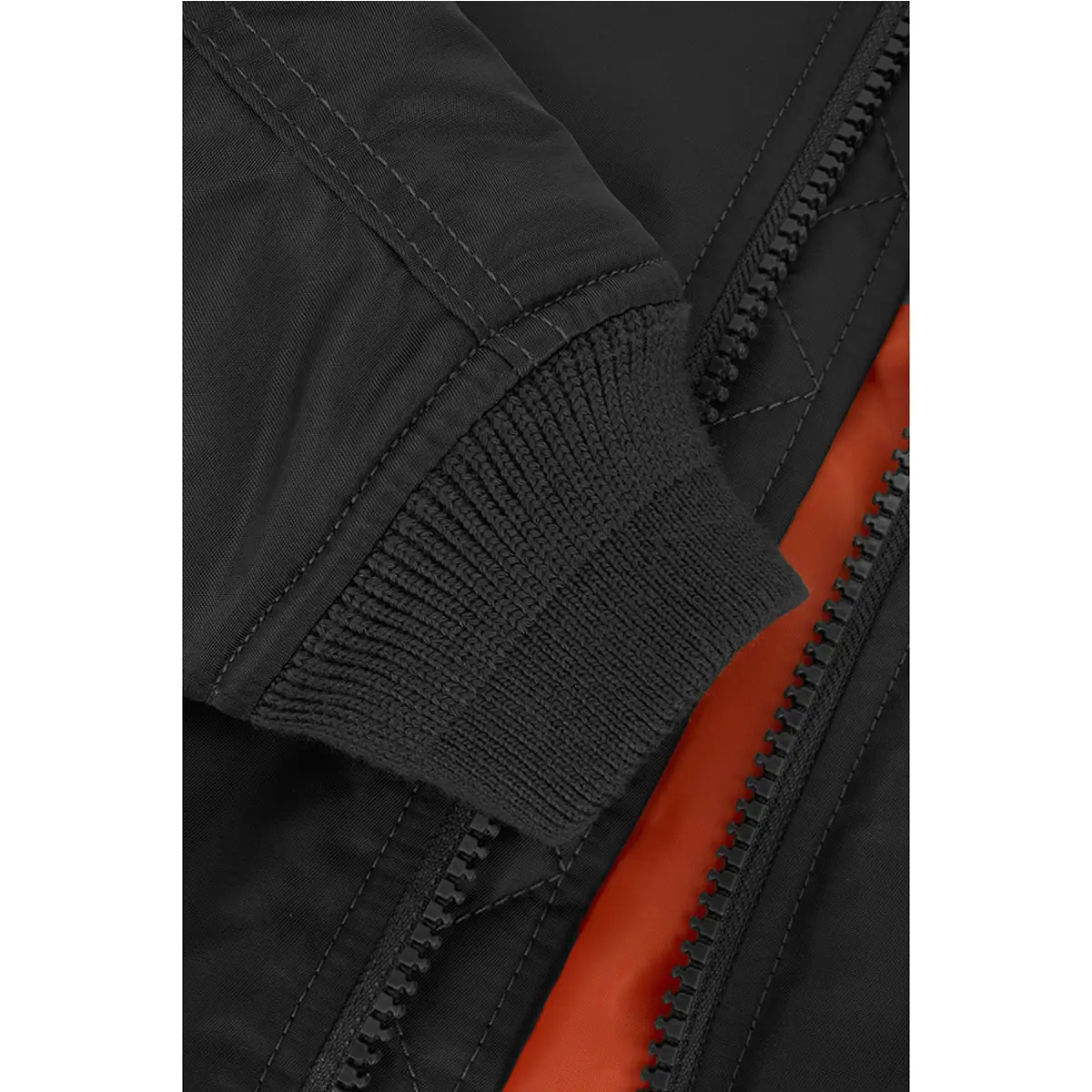 Kinder Jacke MA1 schwarz