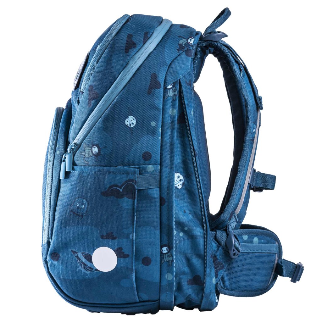 Frii of Norway Ergonomischer Schulrucksack Expand 20-25l Ninja Blue