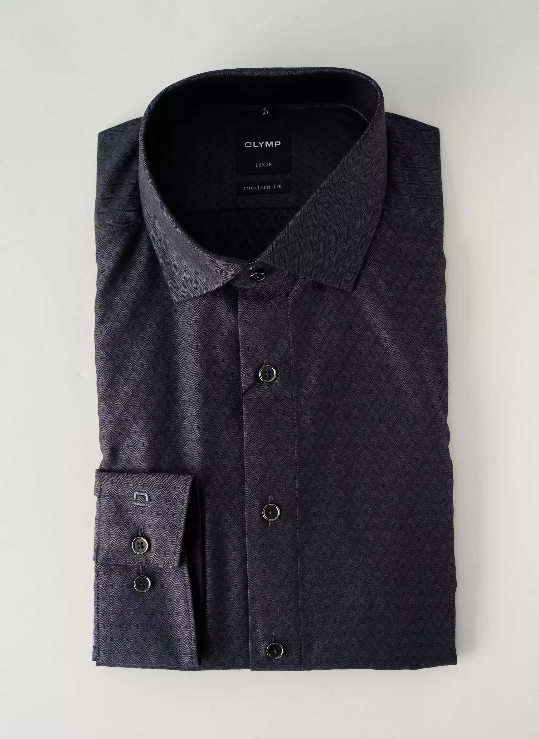 Olymp Manches Longues Homme couleur gris