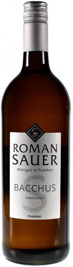 2022 Bacchus halbtrocken 1,0 L - Weingut Roman Sauer