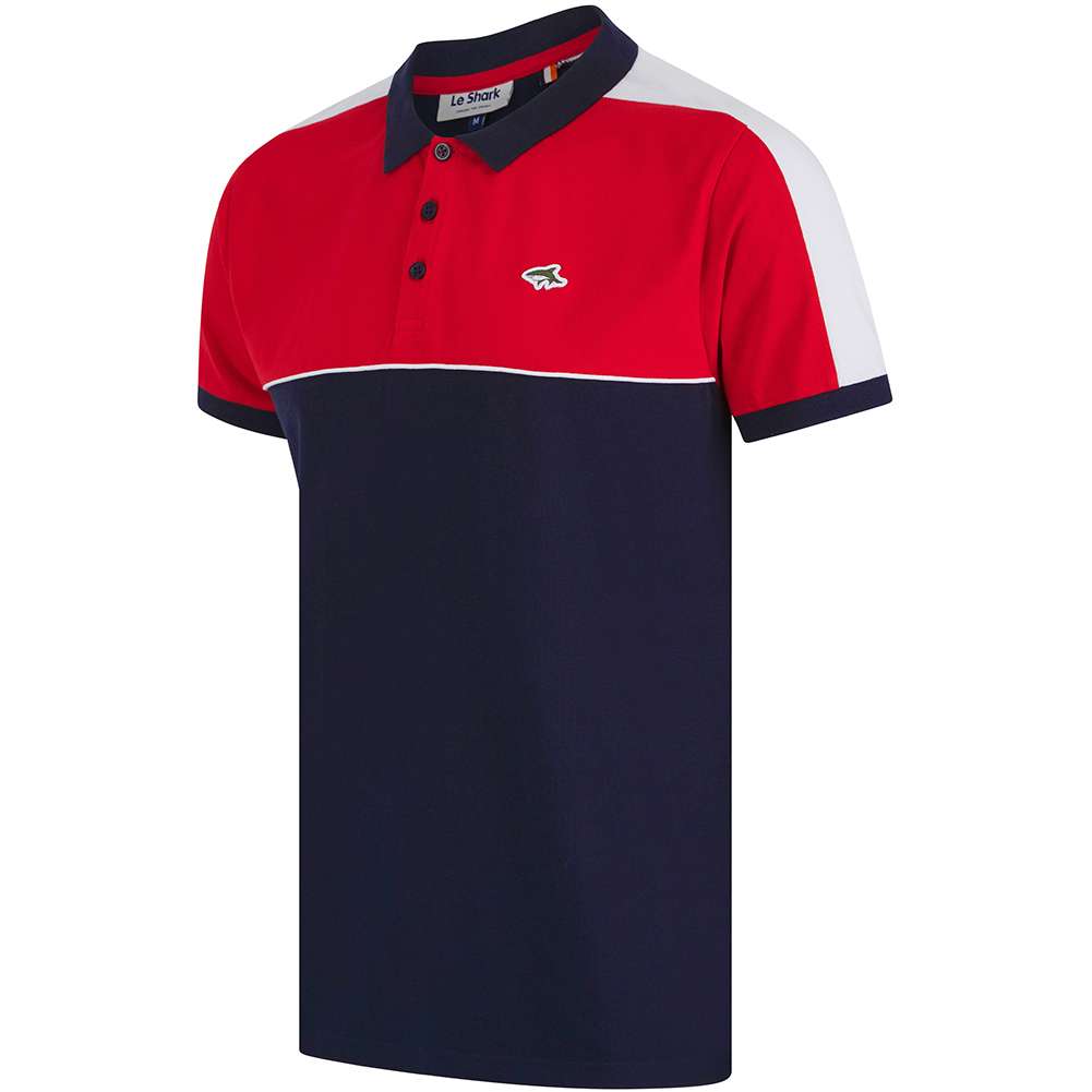Le Shark Treveris Herren Polo-Shirt 5X202181DW-Sky-Captain-Navy