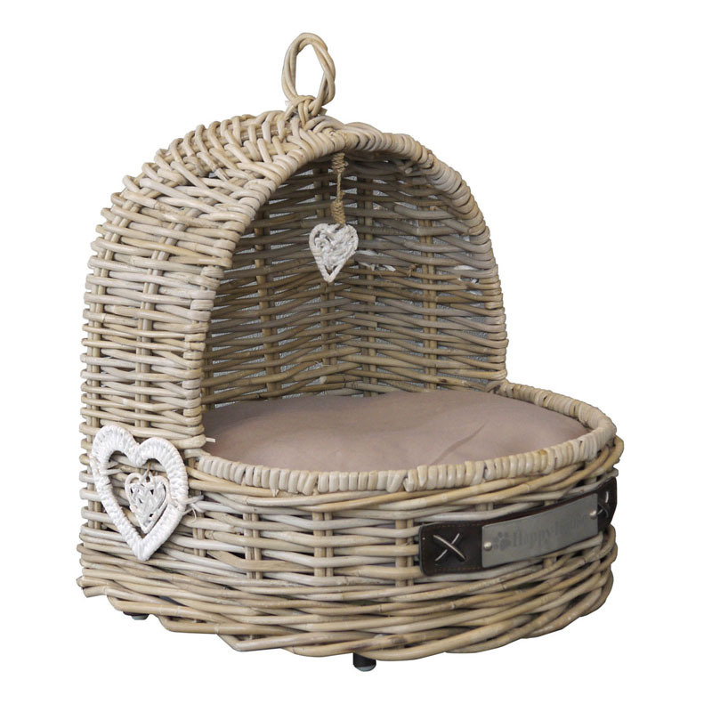 Happy House Katzenbetten & Katzensofas Happy House Katzenwiege Rattan