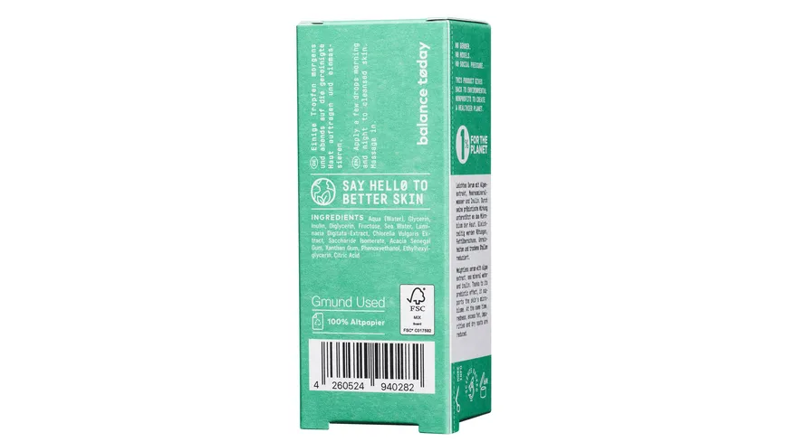 Nø Cosmetics balance tøday Re-Balance Serum 20 ml