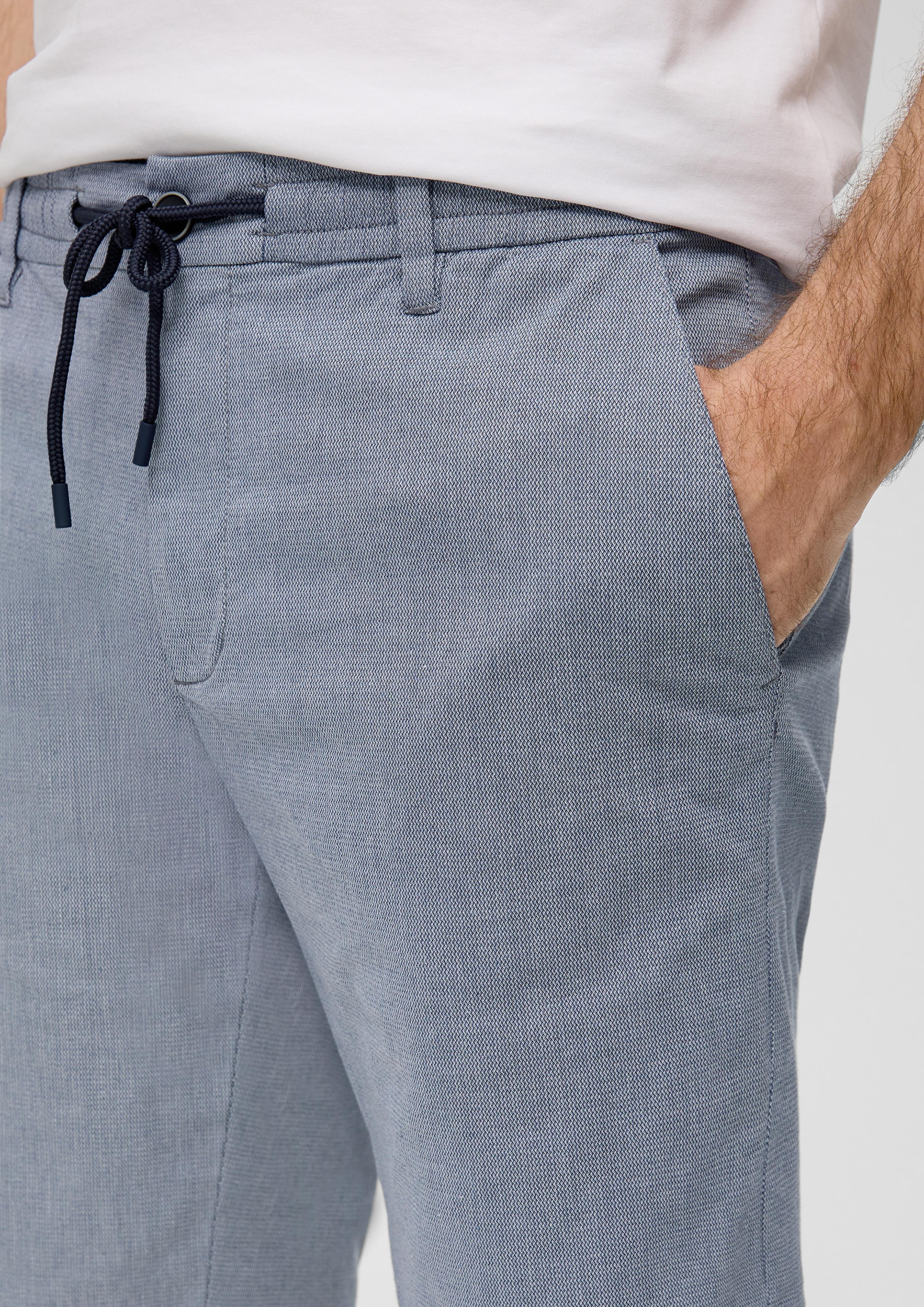 Regular: Bermuda mit Dobby-Muster  2141745-58K6