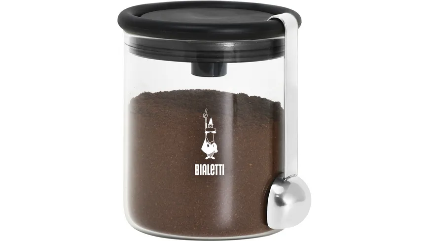 BIALETTI Kaffee-Aromabehälter Glas