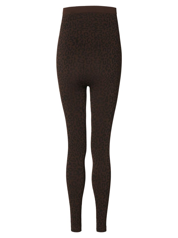 Noppies Umstandsleggings Cara Leopard in Coffee Bean günstig kaufen
