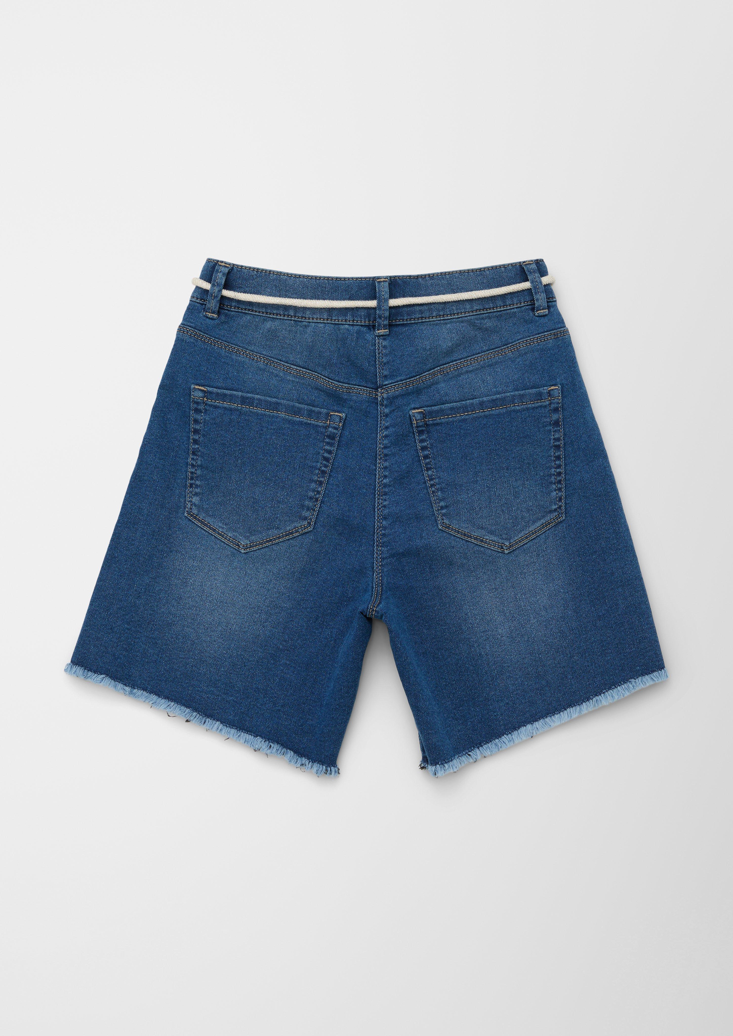 Jeans-Bermuda / Loose Fit / High Rise / Wide Leg  2129978-56Z2