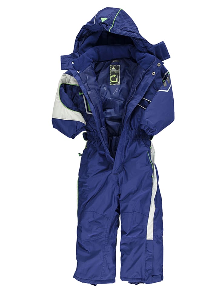 Peak Mountain Schneeanzug in Blau/ Weiß günstig kaufen