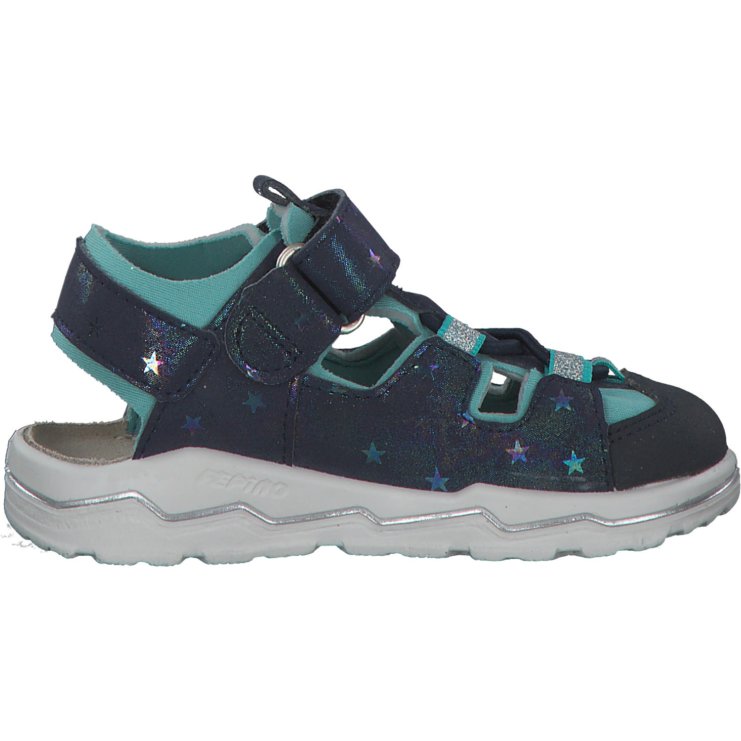 Ricosta Gery 2900302 W, Sandalen (Kinder), Kinder, nautic/frozen