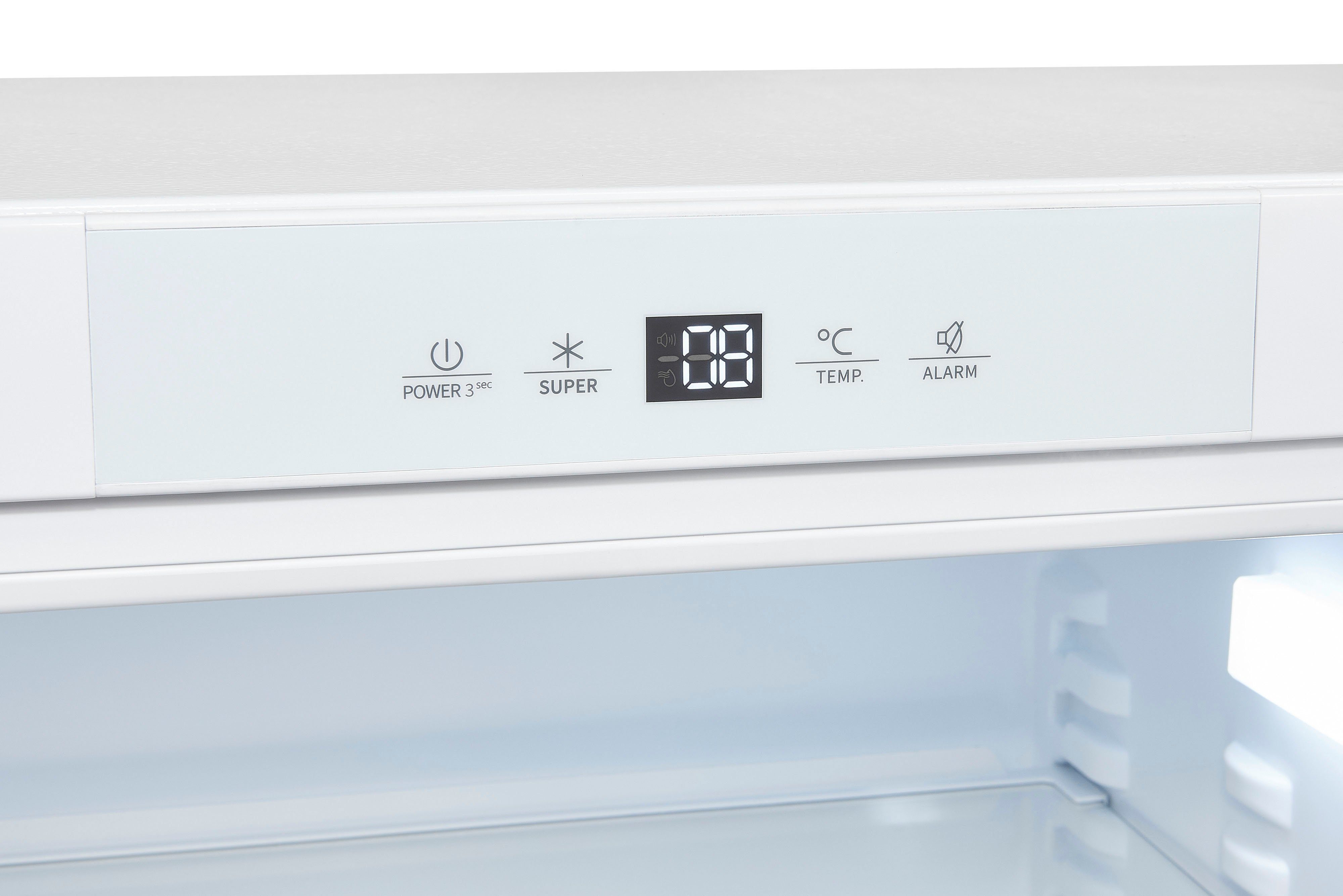 exquisit Kühlschrank UKS140-V-FE-010E, 82,3 cm hoch, 59,5 cm breit