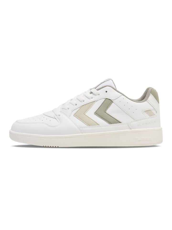 Hummel Hummel Schnürsenkel Sneaker St. Power Damen in WHITE/SEAGRASS/BONE WHITE günstig kaufen 36