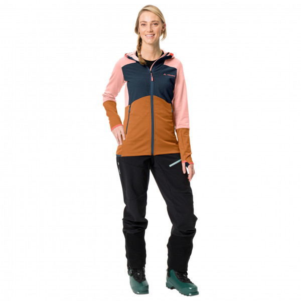 Vaude - Women's Monviso Hooded Grid Fleece Jacket - Fleecejacke