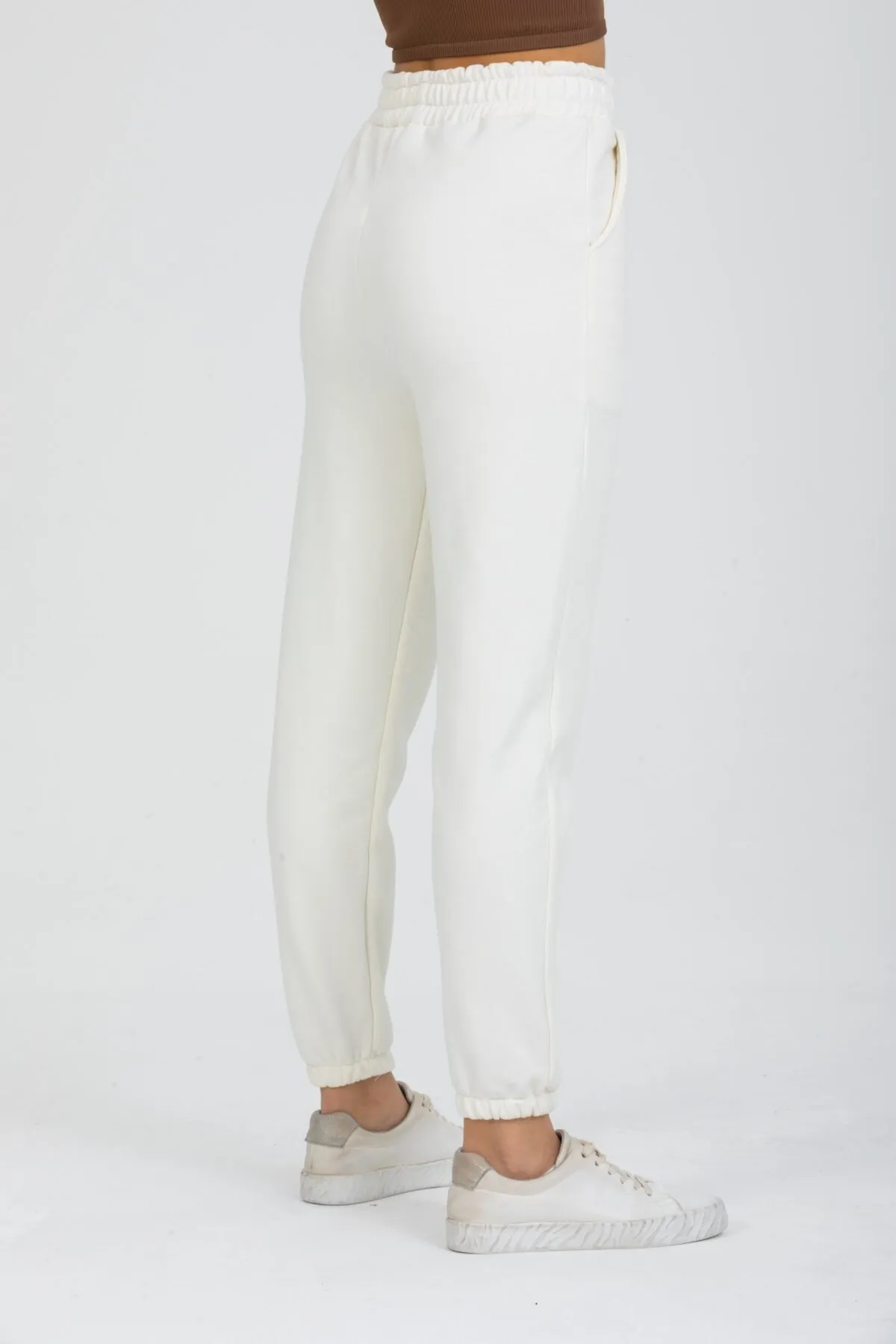 Deafox  Jogginghose - Ecru - Slim
