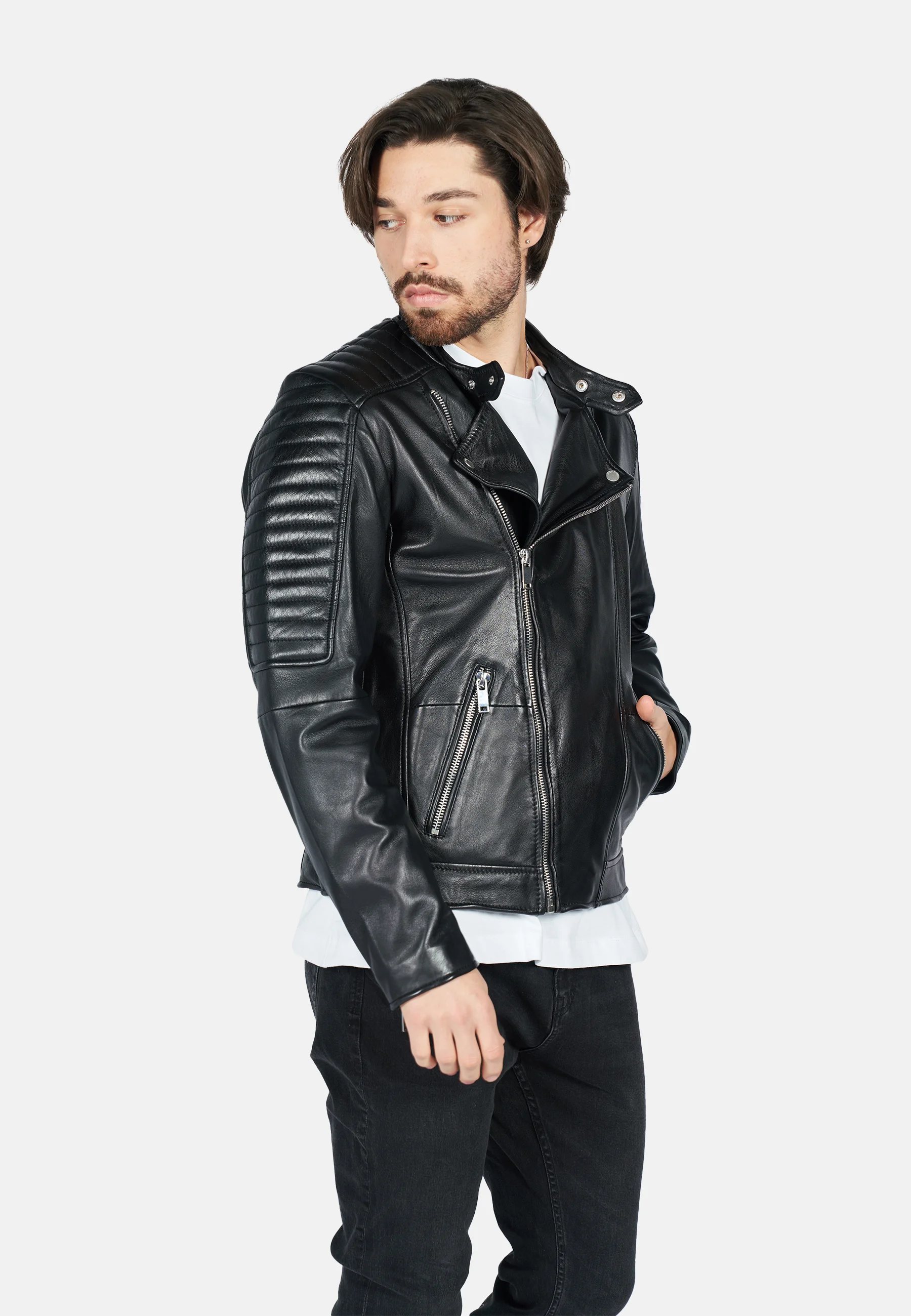 Freaky Nation CROSSOVER - Chaqueta de cuero
