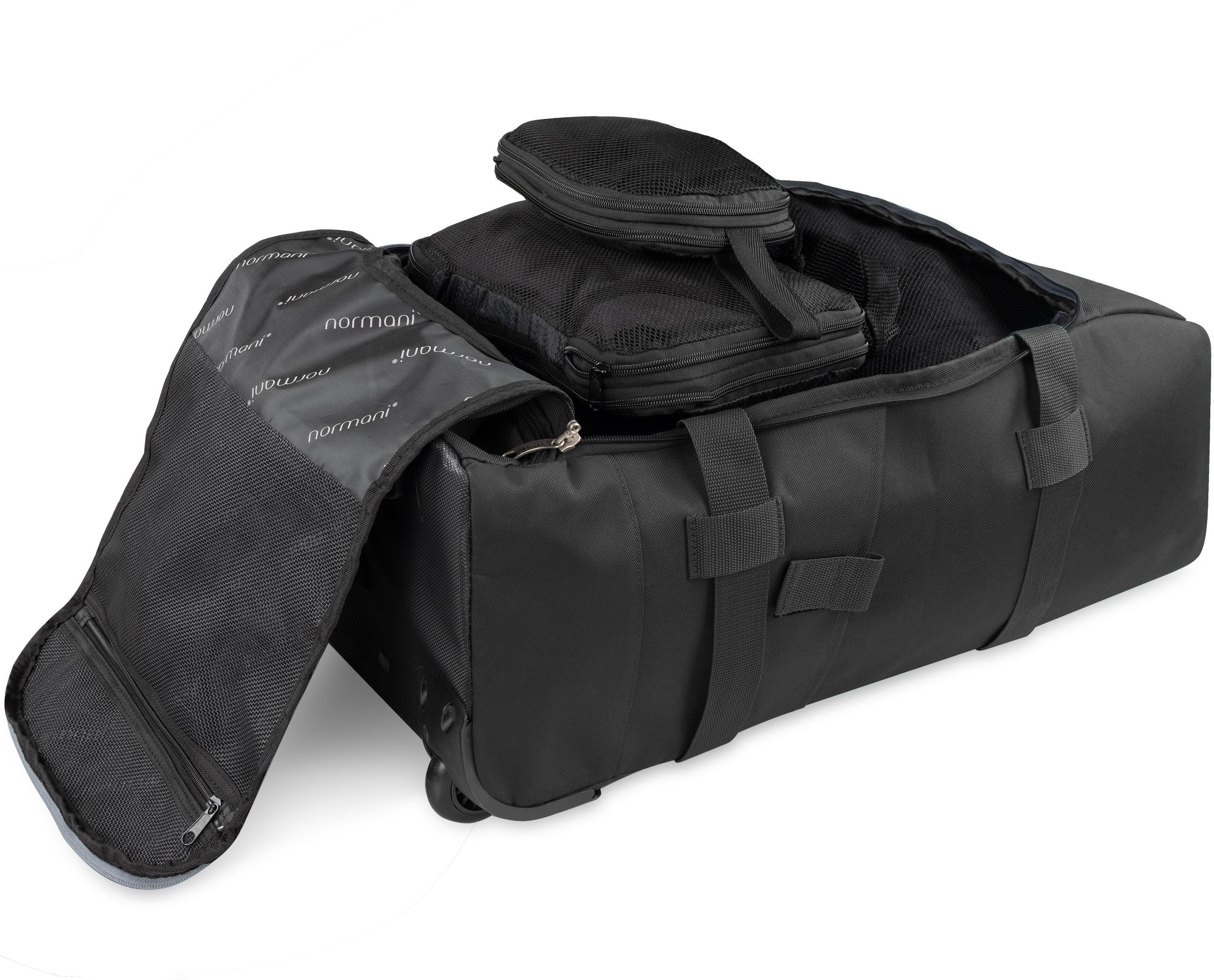 normani Reisetasche, Rucksack mit Trolleyfunkion 90 Liter