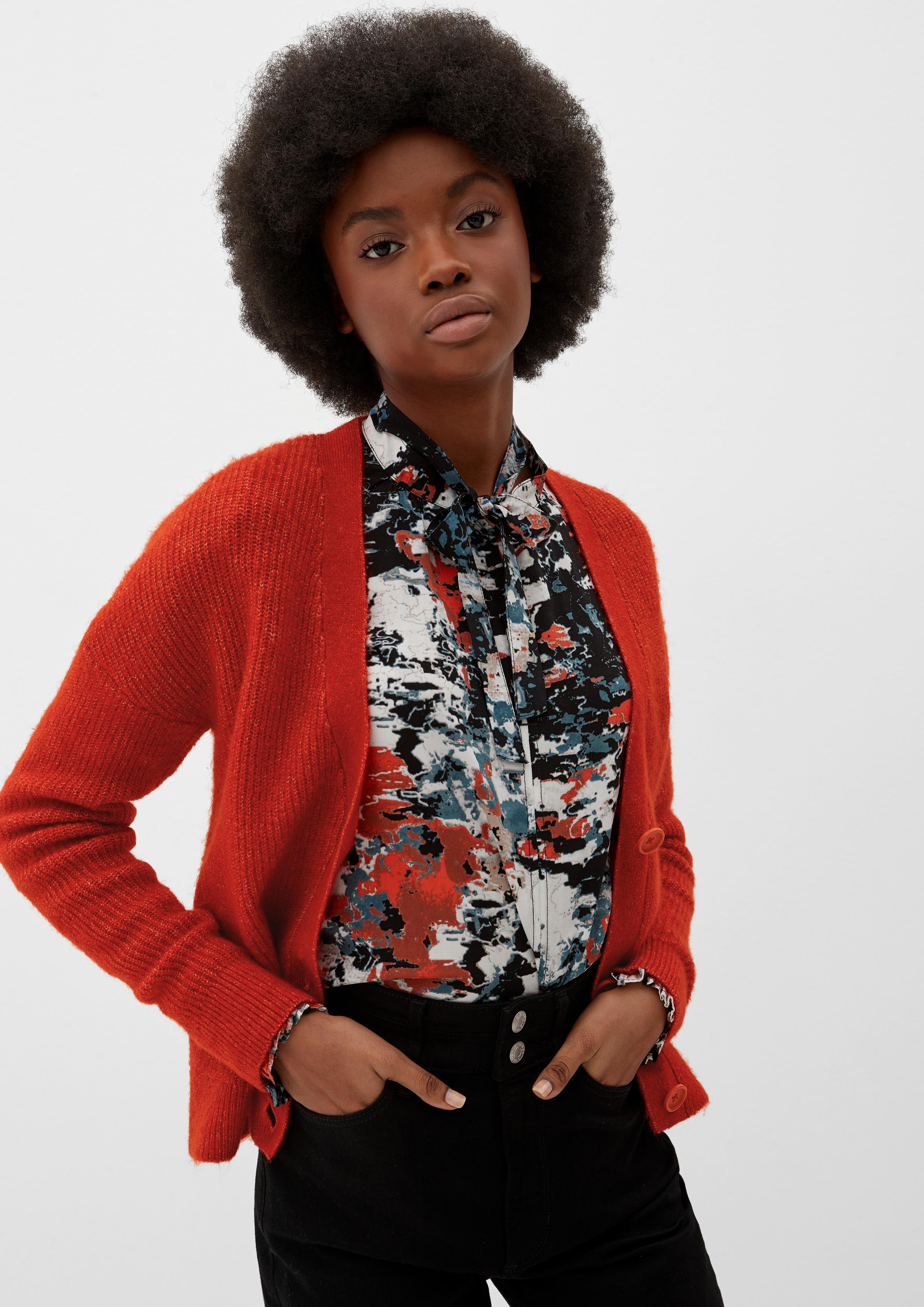 Strickjacke mit Knopfleiste  2119043-23W0