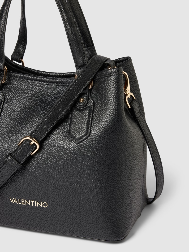 Shopper mit Label-Detail Modell 'BRIXTON' in black