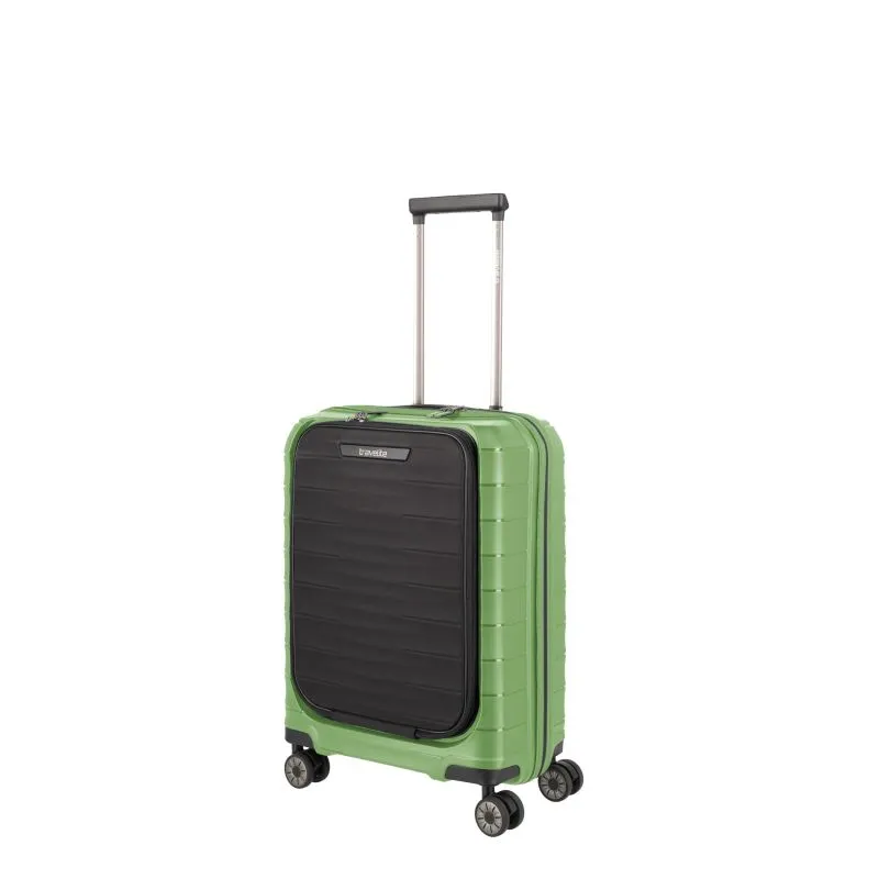 Travelite MOOBY Bordtrolley S mit Vortasche (55 cm) - Grün