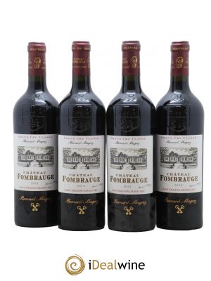 Château Fombrauge Grand Cru Classé  2015 - Lot de 4 Bouteilles