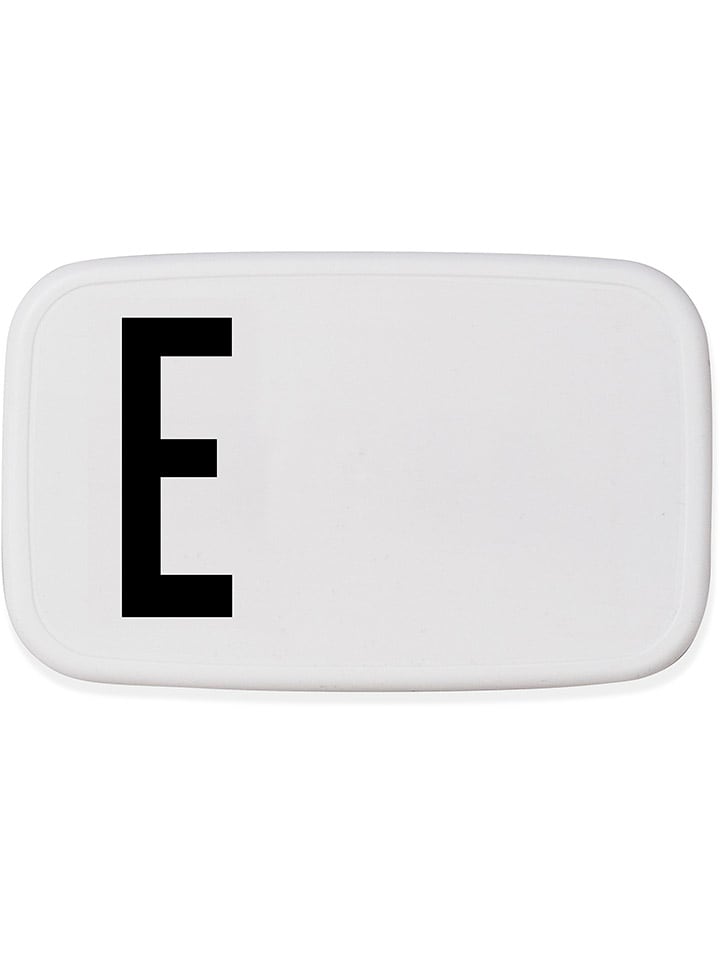Design Letters Lunchbox in Weiß/ Schwarz - 700 ml günstig kaufen onesize