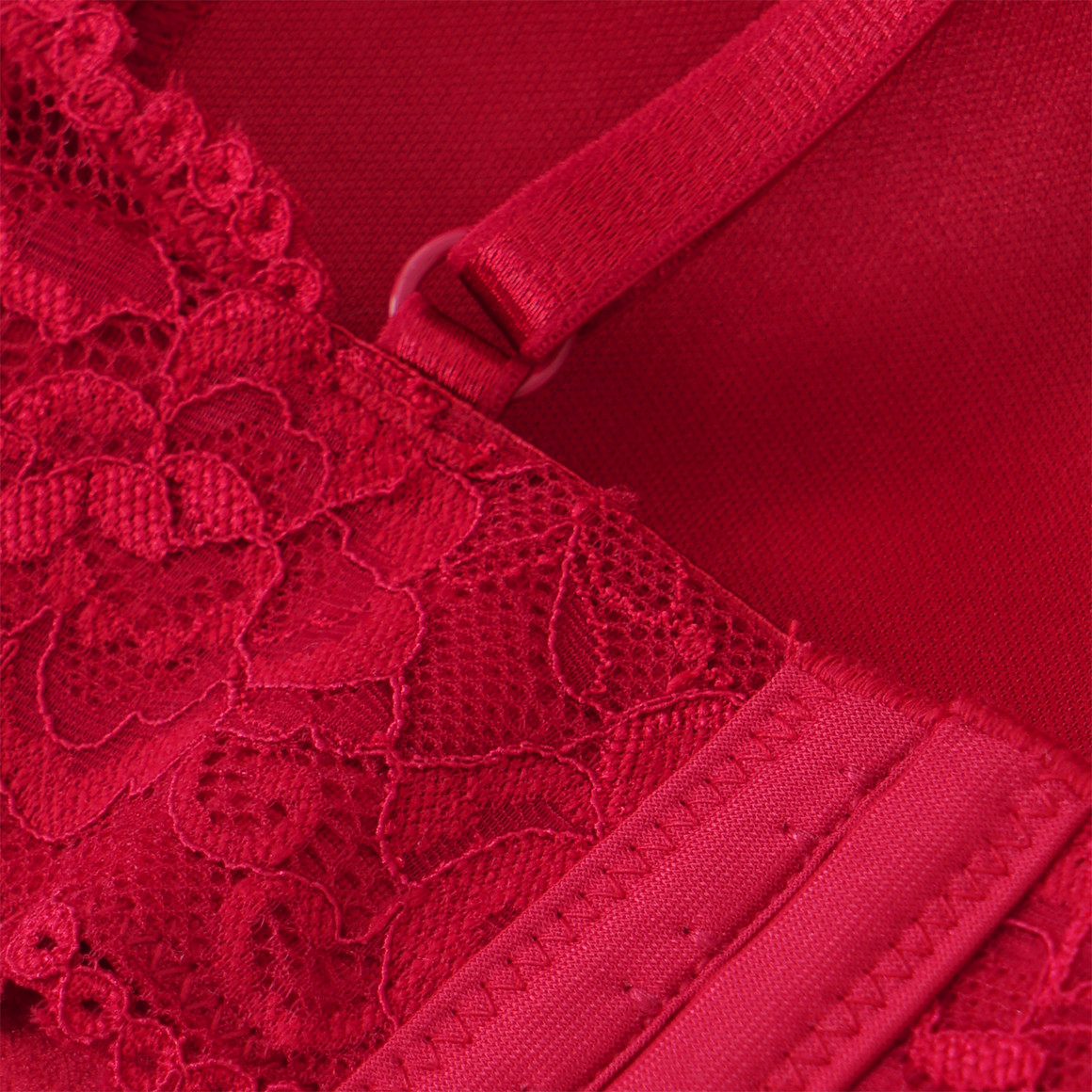 2 Damen Bralette-BHs aus floraler Spitze