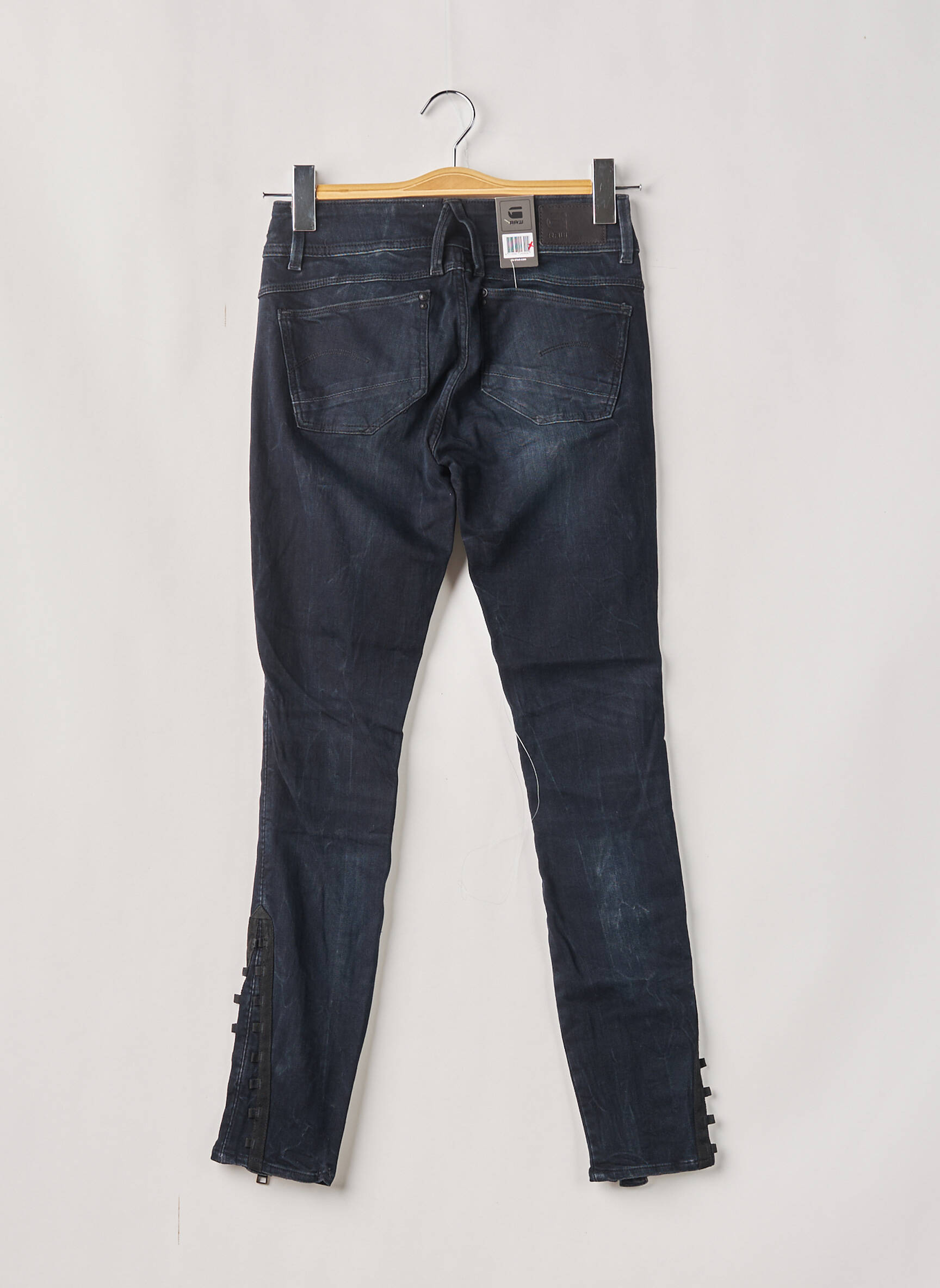 G Star Jeans Skinny Femme couleur bleu