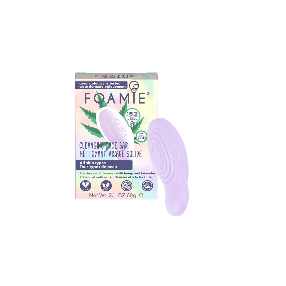 Foamie Face bar I Beleaf in you nettoyant visage solide
