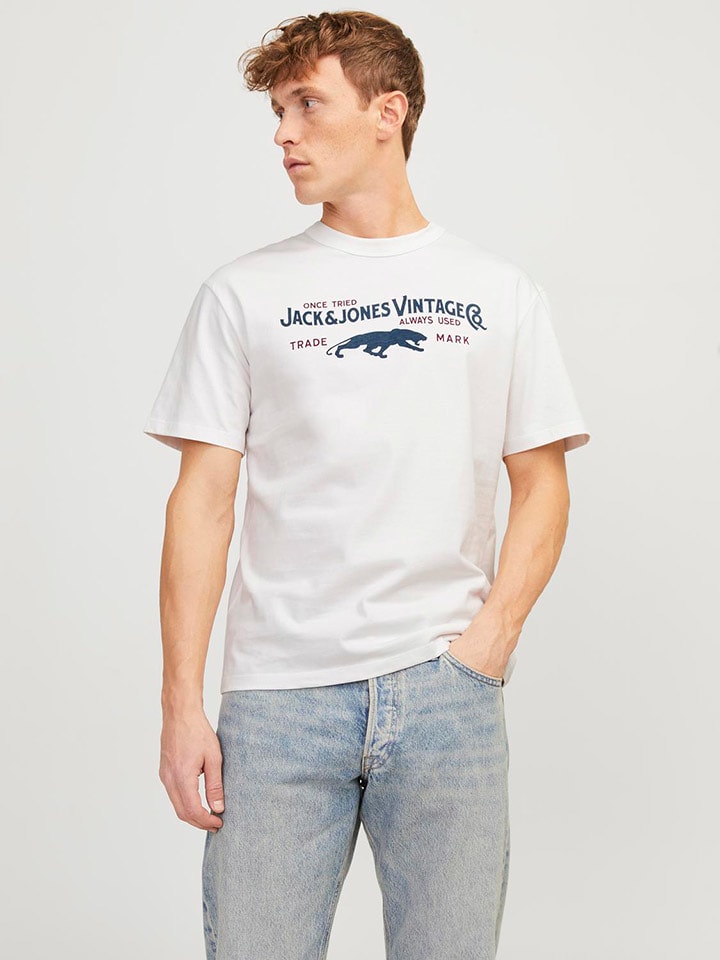 Jack & Jones Shirt in Weiß günstig kaufen