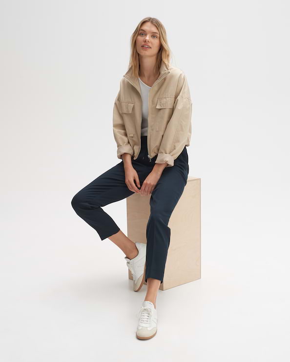 Bundfaltenhose Melosa breeze