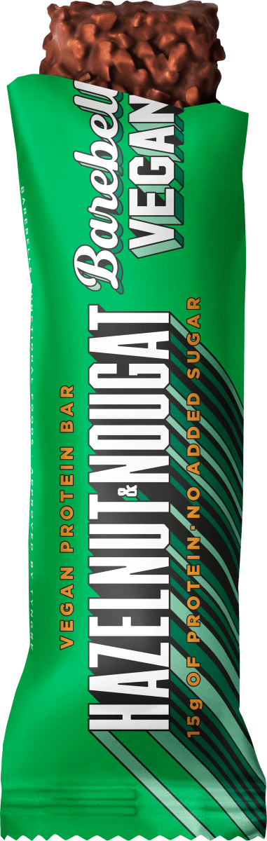 Proteinriegel Hazelnut & Nougat, vegan, 55 g