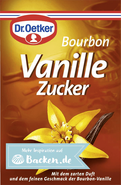 Dr. Oetker Bourbon Vanille Zucker