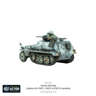 Sd.Kfz 250 (Alte) Half-Track (Options to make 250/1, 250/3 or 250/10 Variants)
