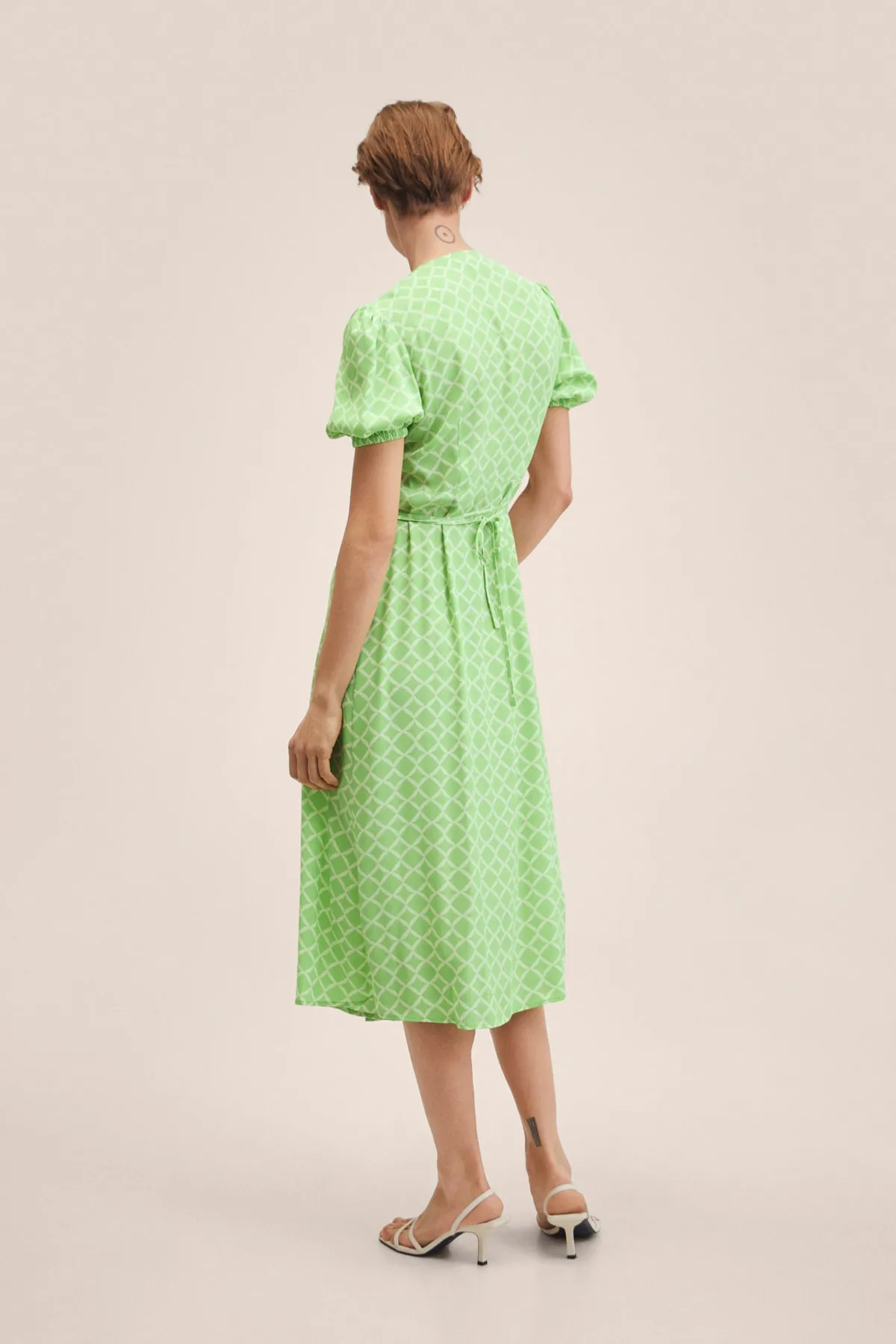 MANGO  27027118 Damen/Mädchen Pastellgrün