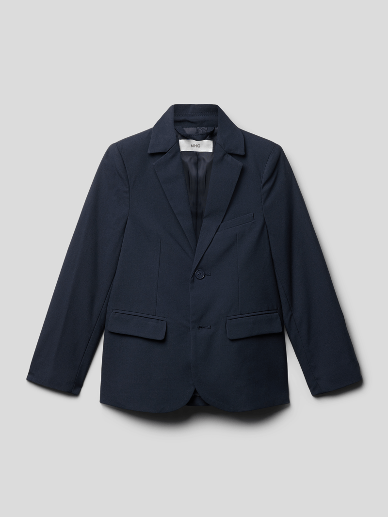 Blazer mit Reverskragen Modell 'russ' in marineblau
