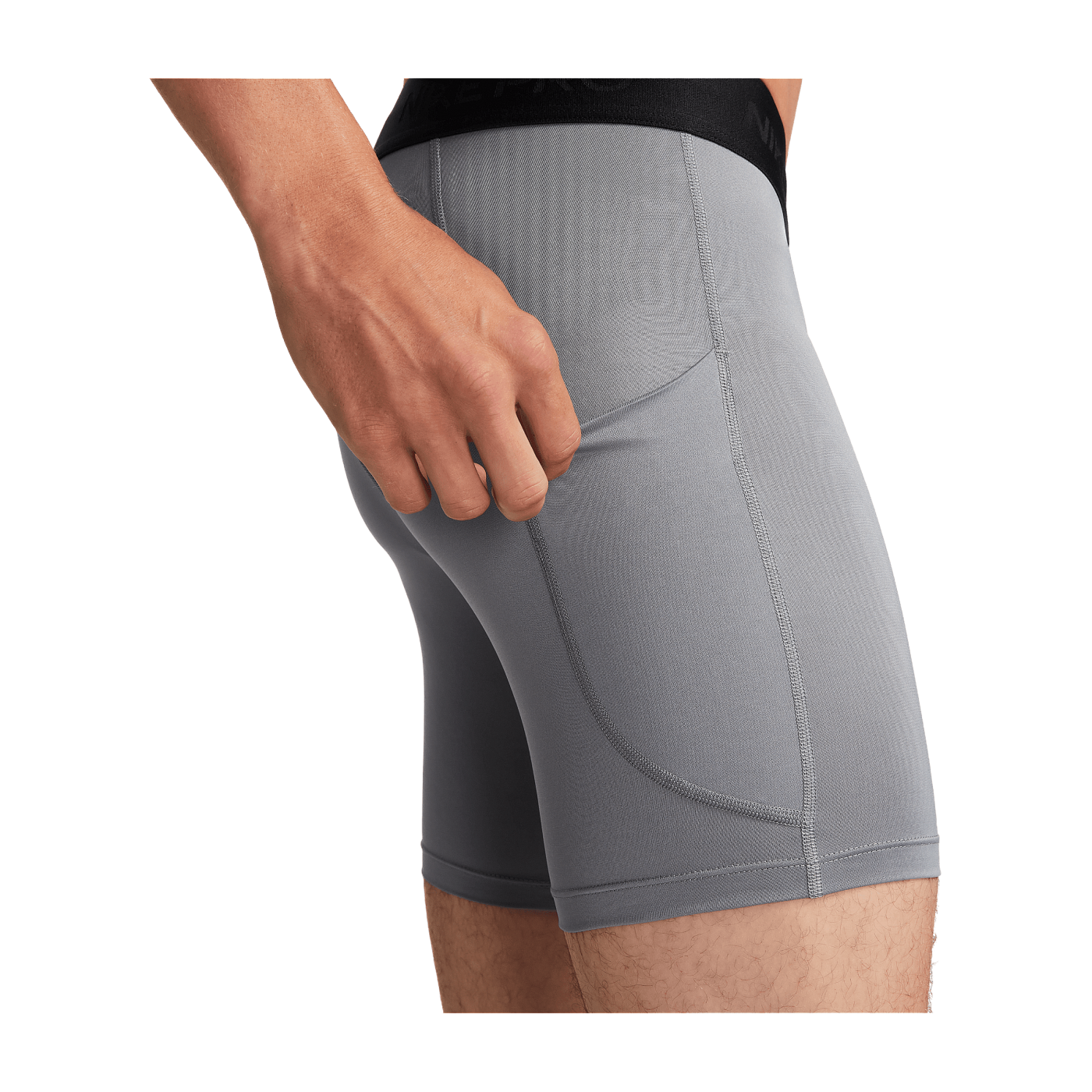 Nike Pro Training Short Grau Schwarz F084