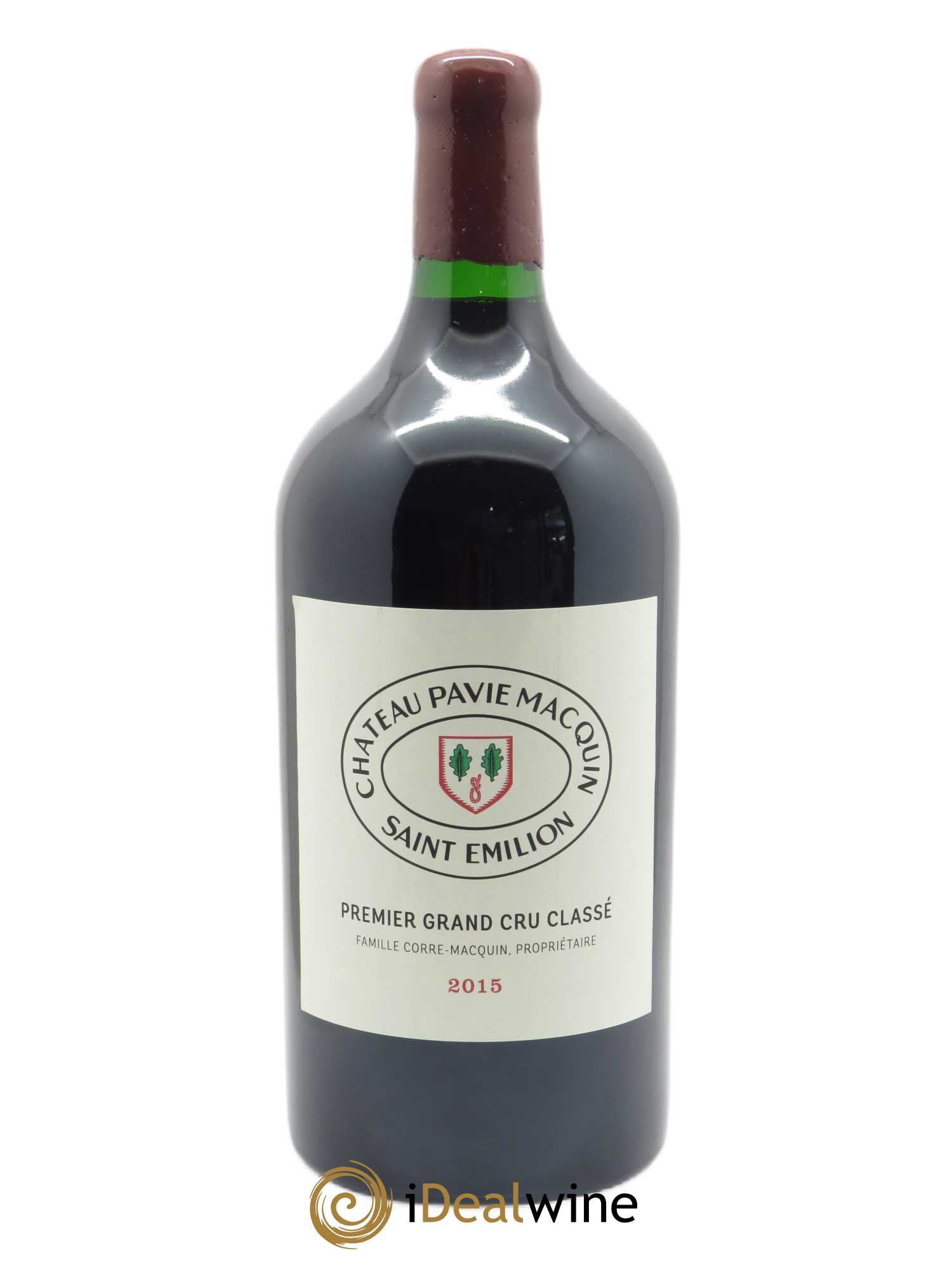 Château Pavie Macquin 1er Grand Cru Classé B (CBO à partir de 6 MG) 2015 - Lot de 1 Double-magnum