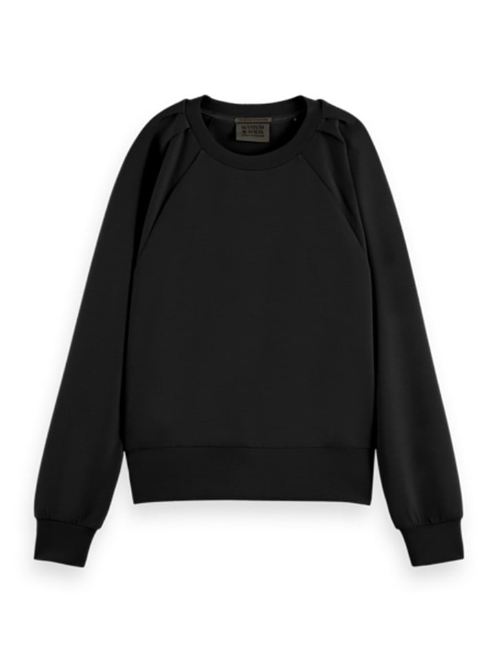Scotch & Soda Sweatshirt in Schwarz günstig kaufen