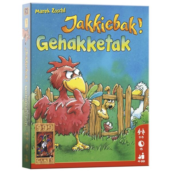 999 Játékok Hűha! Gehakketak Gyerek kártyajáték holland játék