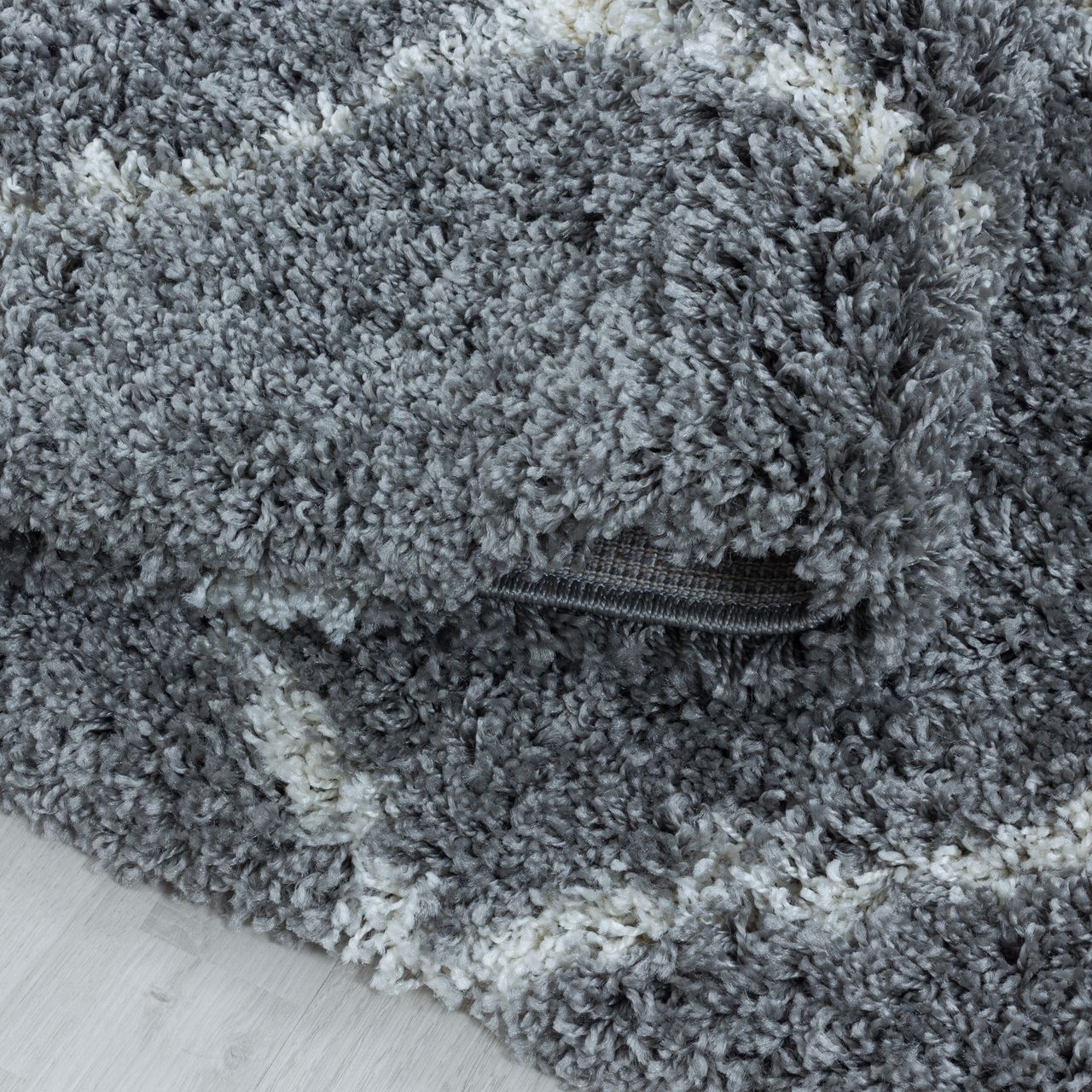 Ayyildiz Teppich, ALVOR 3401, GREY, 120 x 120 cm