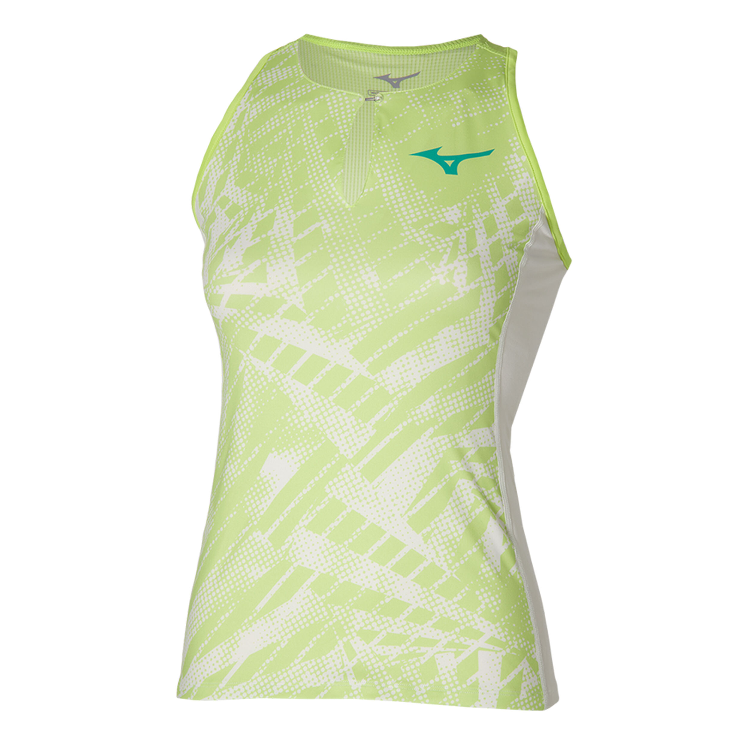 Mugen Printed Tank-Top Damen - Limette