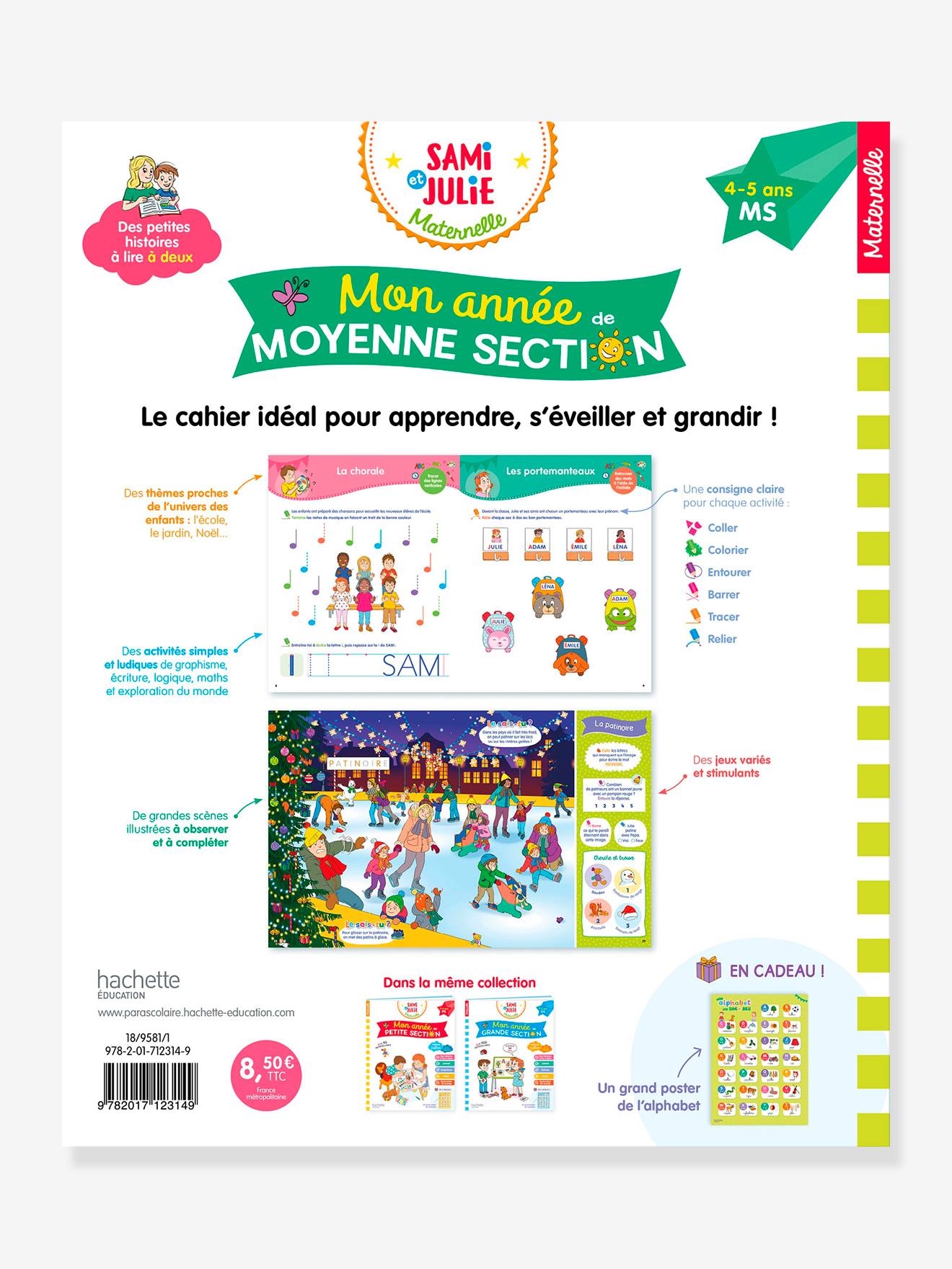 Mon année de Moyenne Section avec Sami et Julie 4-5 ans