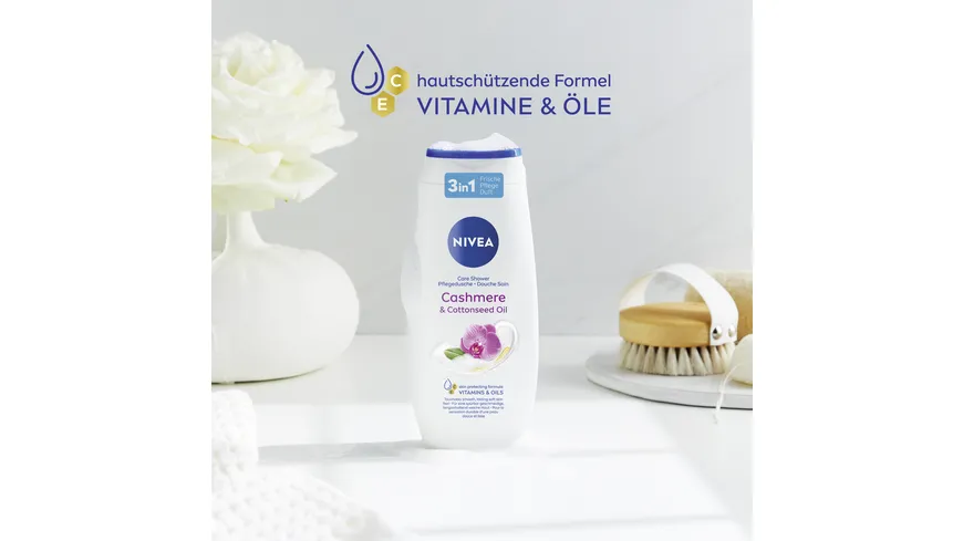 NIVEA Pflegedusche Cashmere & Cottonseed Oil 250 ml