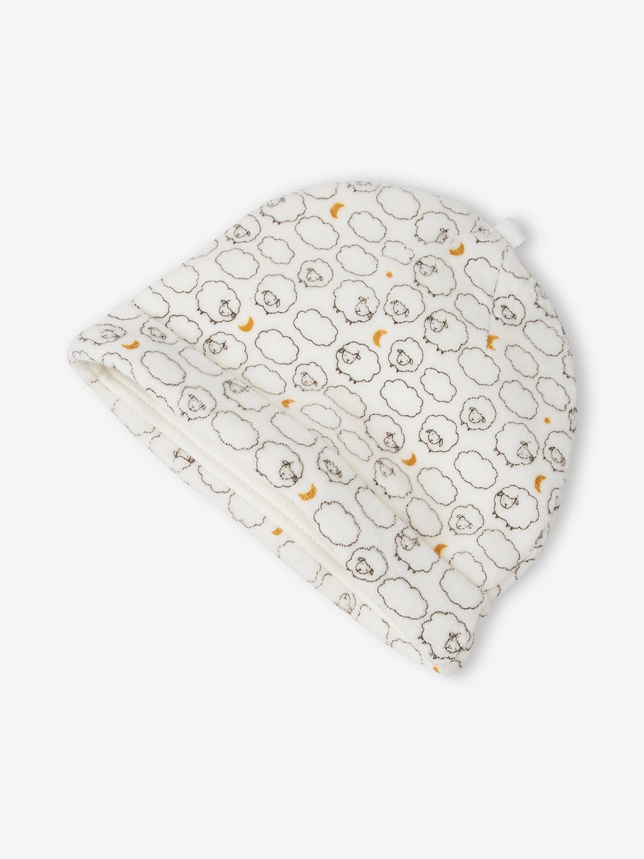 Vertbaudet 6-teiliges Baby-Set - wollweiß bedruckt