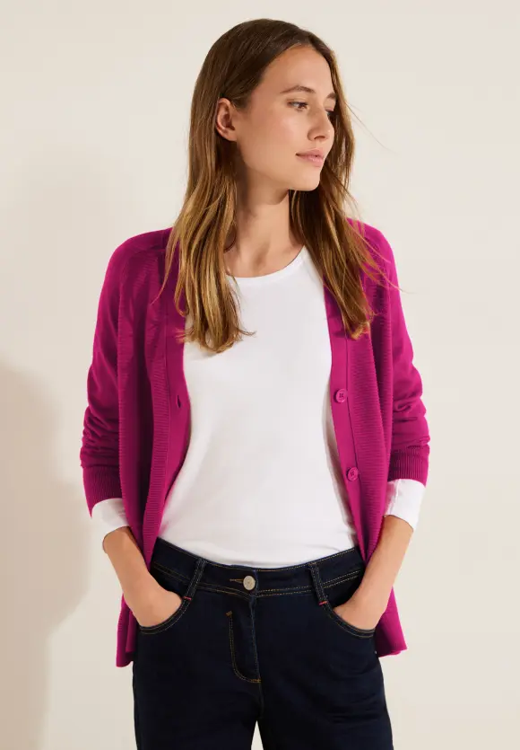 CECIL Struktur Feinstrick Cardigan