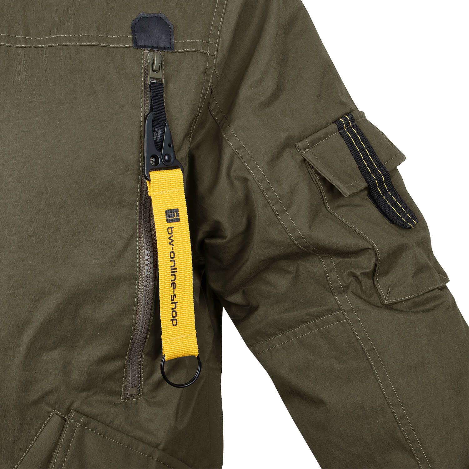 Aircraft Bomberjacke mit Teddyfutter