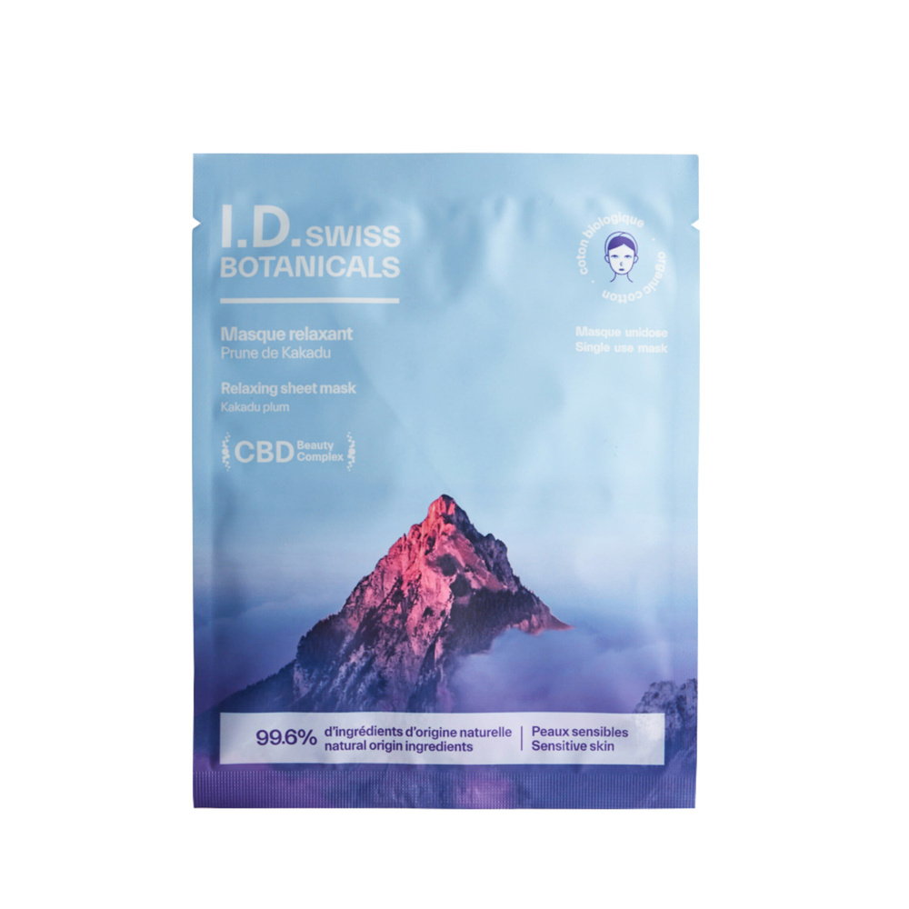 id swiss botanicals Masque Neurocosmétique Relaxant Masque