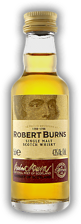 Robert Burns Single Malt 0,05 Liter Robert Burns Single Malt 0,05 Liter  0,05	 Liter - Vol 43%