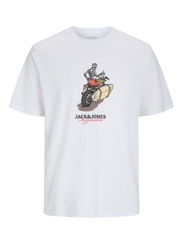 JACK & JONES PLUS T-shirt in Bright White günstig kaufen